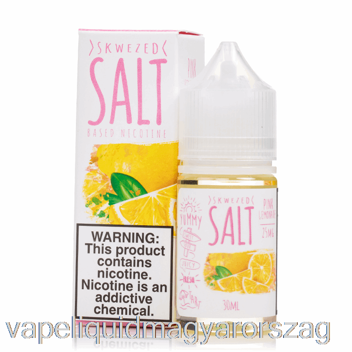 Rózsaszín Limonádé - ​​skwezed Salts - 30ml 50mg Vape Toll